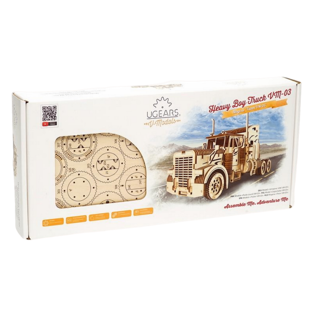 Ciągnik siodłowy HAVY BOY VM-03 | UGEARS