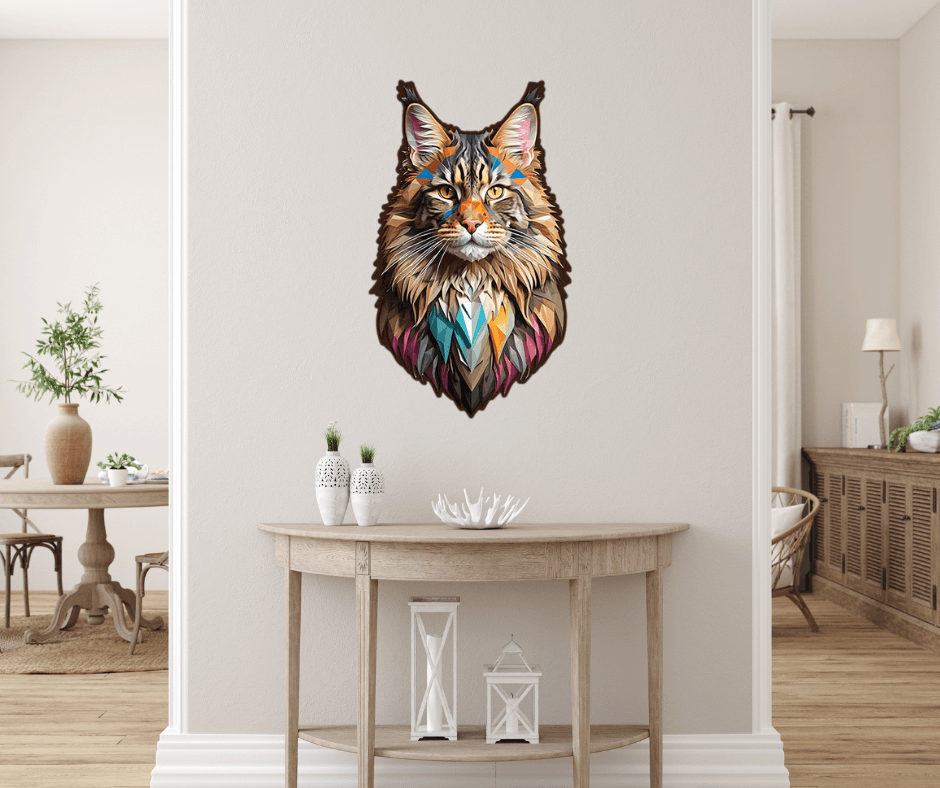 Kot Maine Coon | WOOD YOU DO - Wooden Toys World