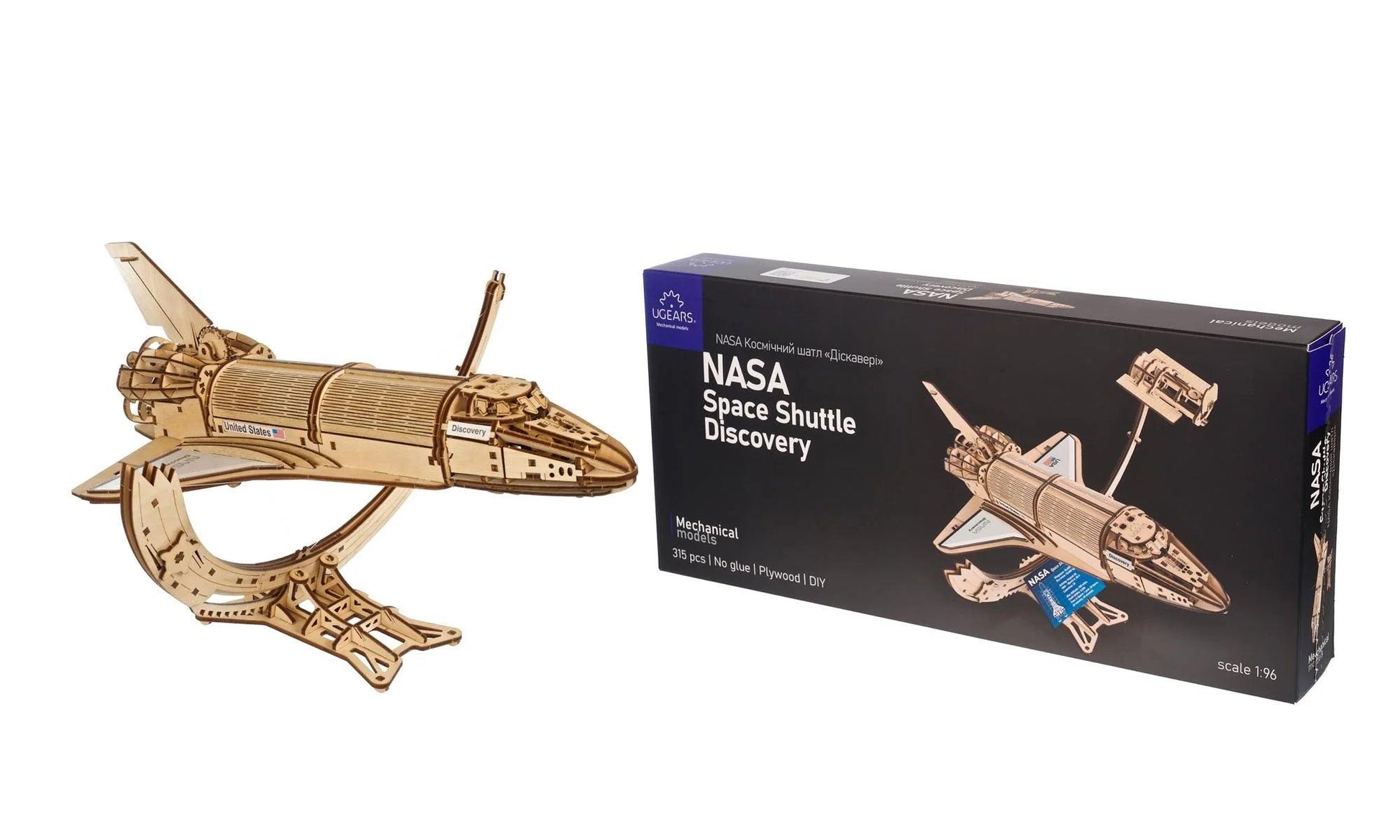 Wahadłowiec Discovery NASA | UGEARS - Wooden Toys World