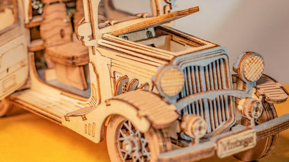 Samochód Vintage | ROBOTIME - Wooden Toys World