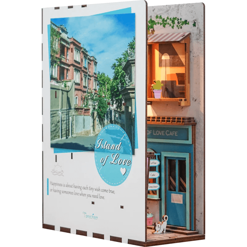 Wyspa Miłości Book Nook | Tonecheer - Wooden Toys World