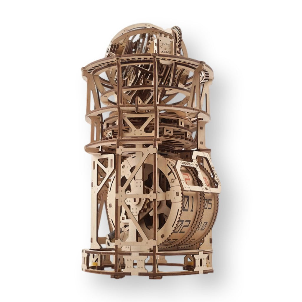 Sky Watcher - zegar z Tourbillonem | UGEARS