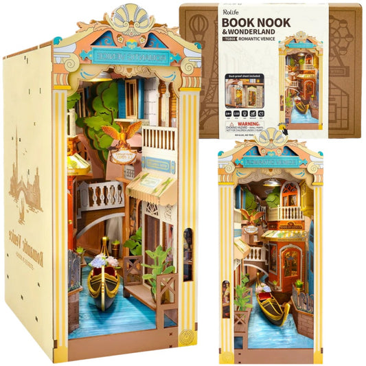 Romantyczna Wenecja | Book Nook | ROBOTIME