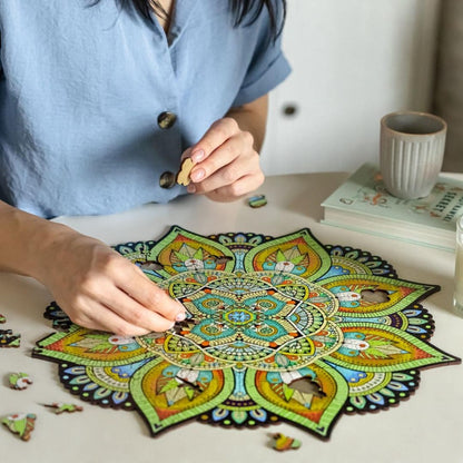 Harmony Mandala | Puzzle drewniane | WOOD YOU DO