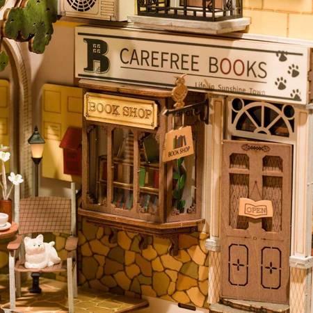 Słoneczne Miasto | Book Nook | ROBOTIME - Wooden Toys World